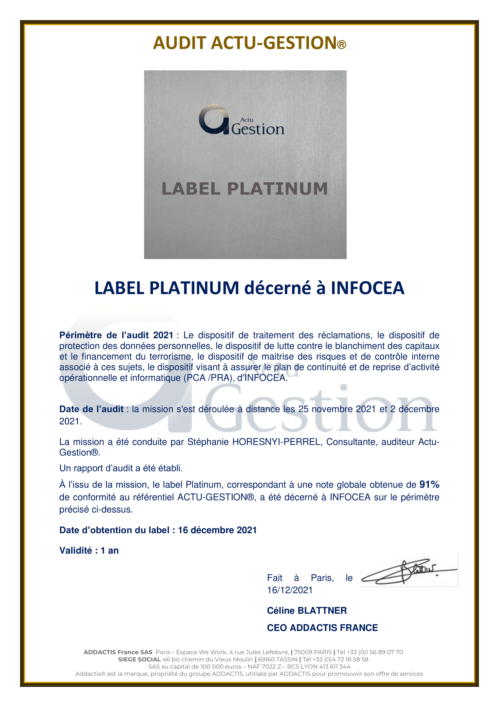 label infocea